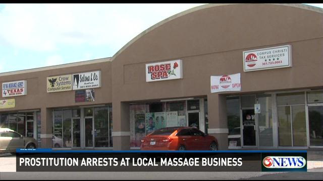 Police Conduct Prostitution Sting At Local Massage Parlor 