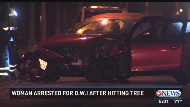 Woman Arrested for D.W.I. After Hitting Tree | kiiitv.com