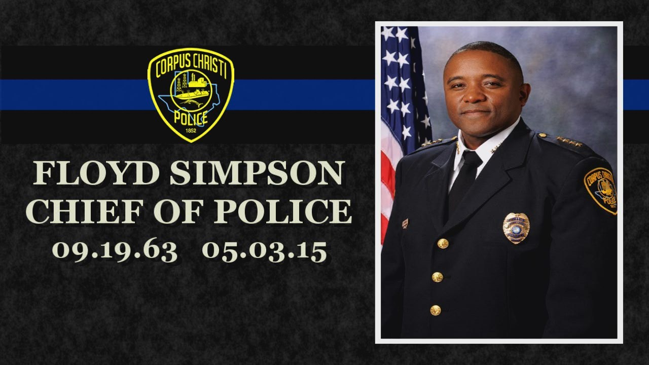 Honoring the life of the late Corpus Christi police chief Floyd Simpson